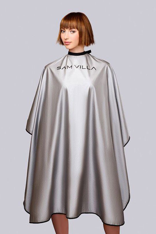Sam Villa Reversible All-Purpose Cape silver colour